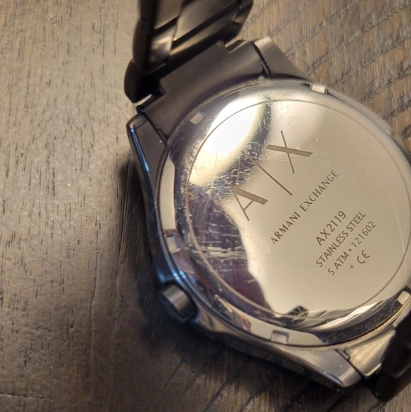 Armani exchange gunmetal watch - Picture 3 of 3